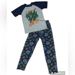 ⭐️3/$15⭐️ TuffGuys King of Jungle Dinosaur Pajama Set